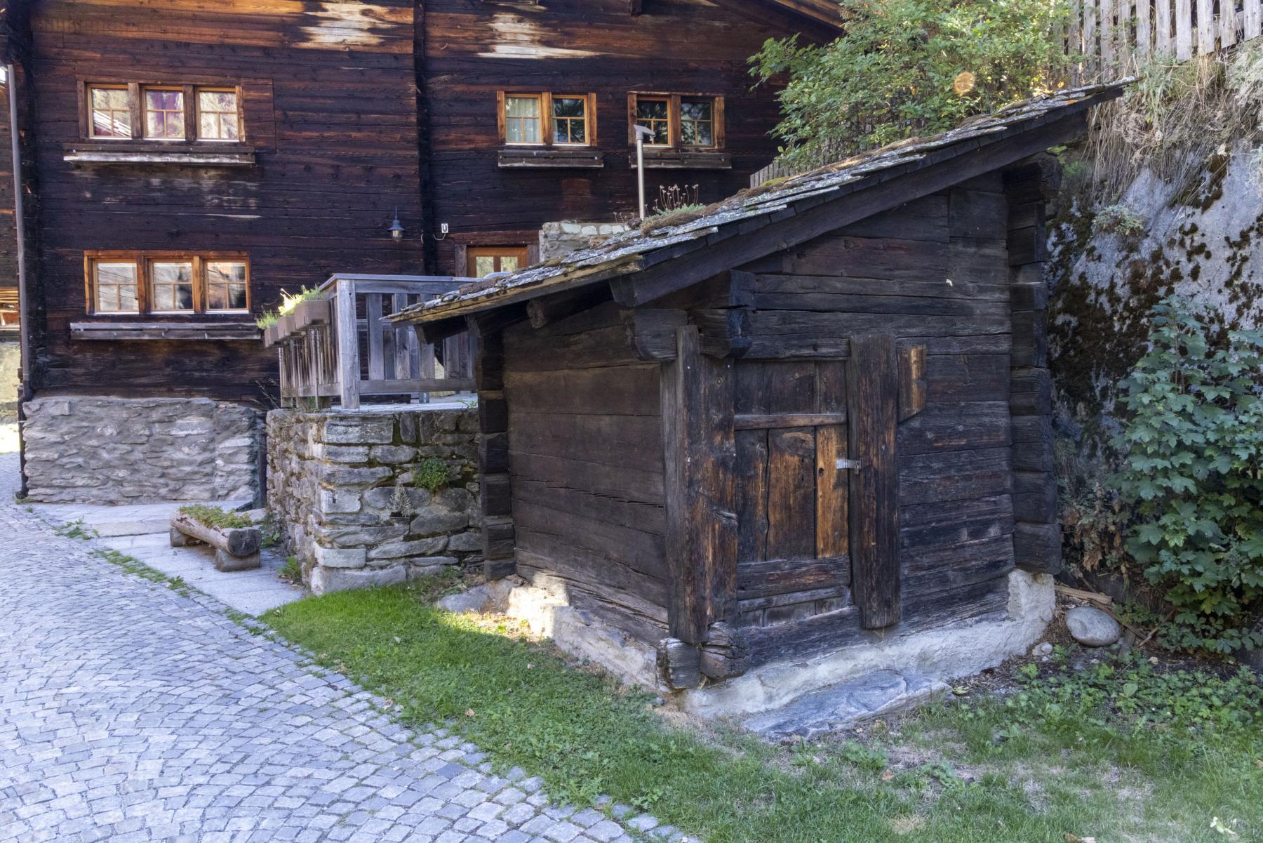 Schweinestall in Blatten