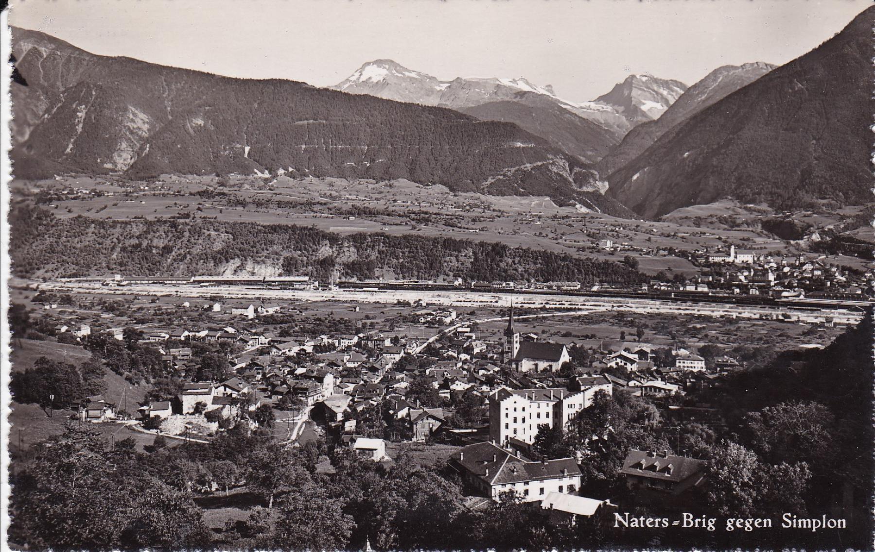 Naters um 1930.