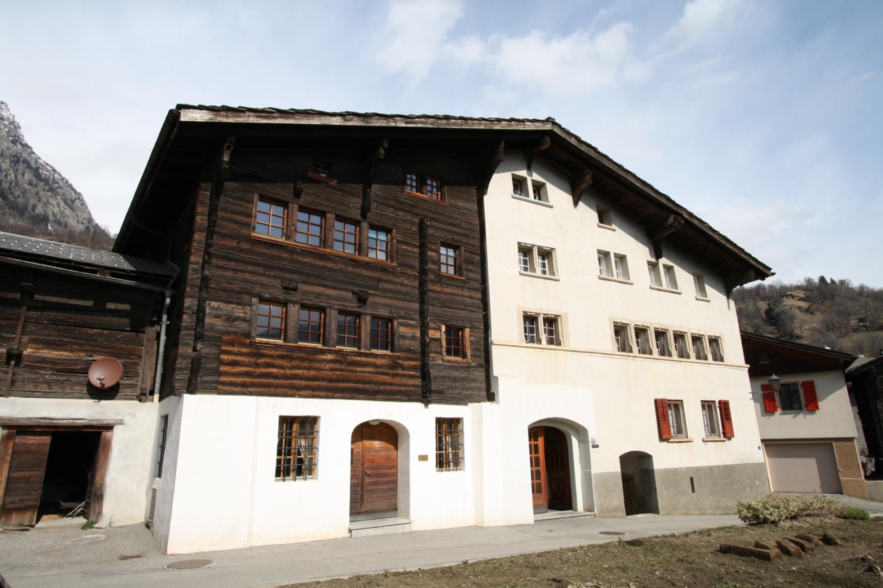 Das Burgerhaus in Naters. Foto: Burgerschaft Naters